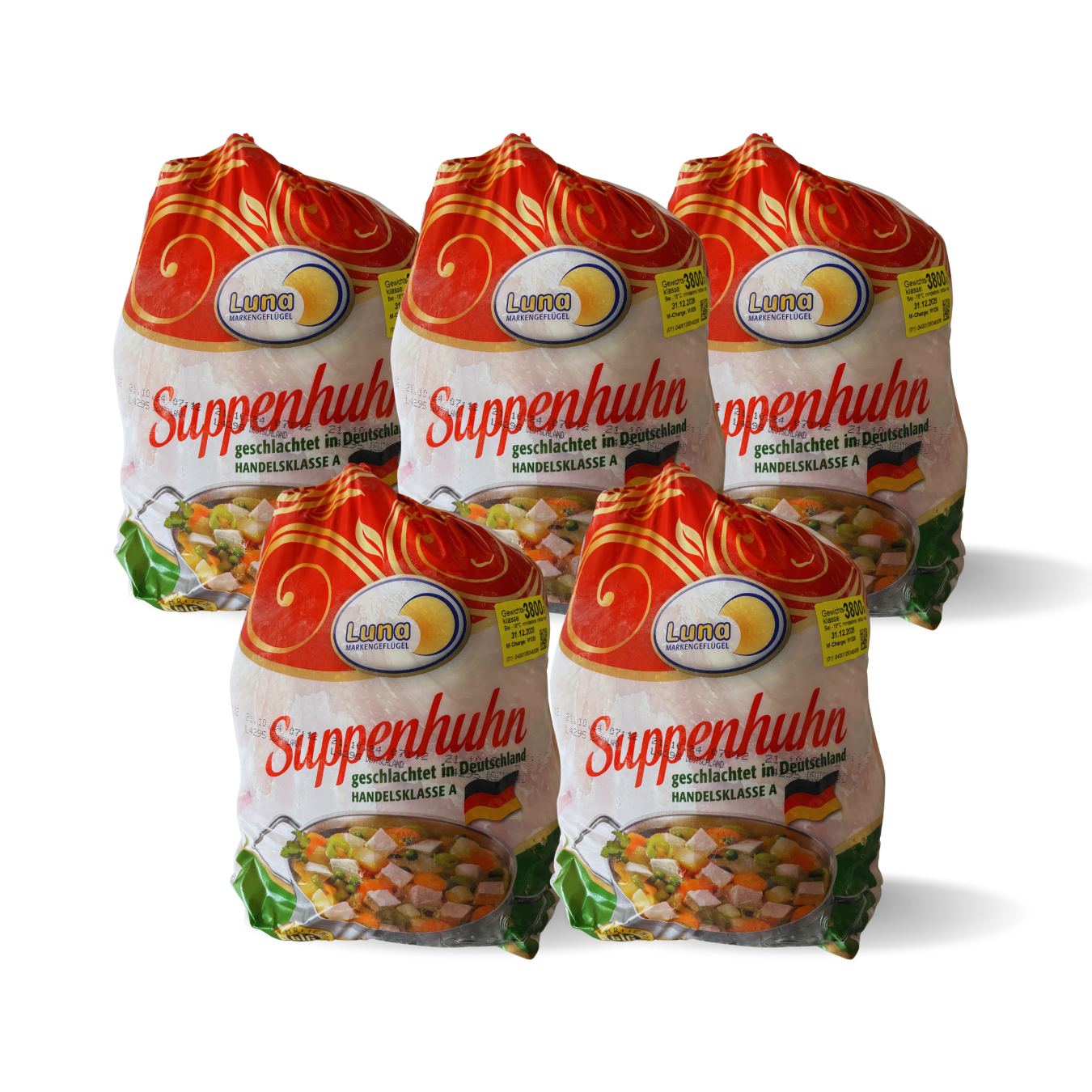 - Luna Suppenhuhn – premium soup hen for rich, collagen-packed broths and stews
