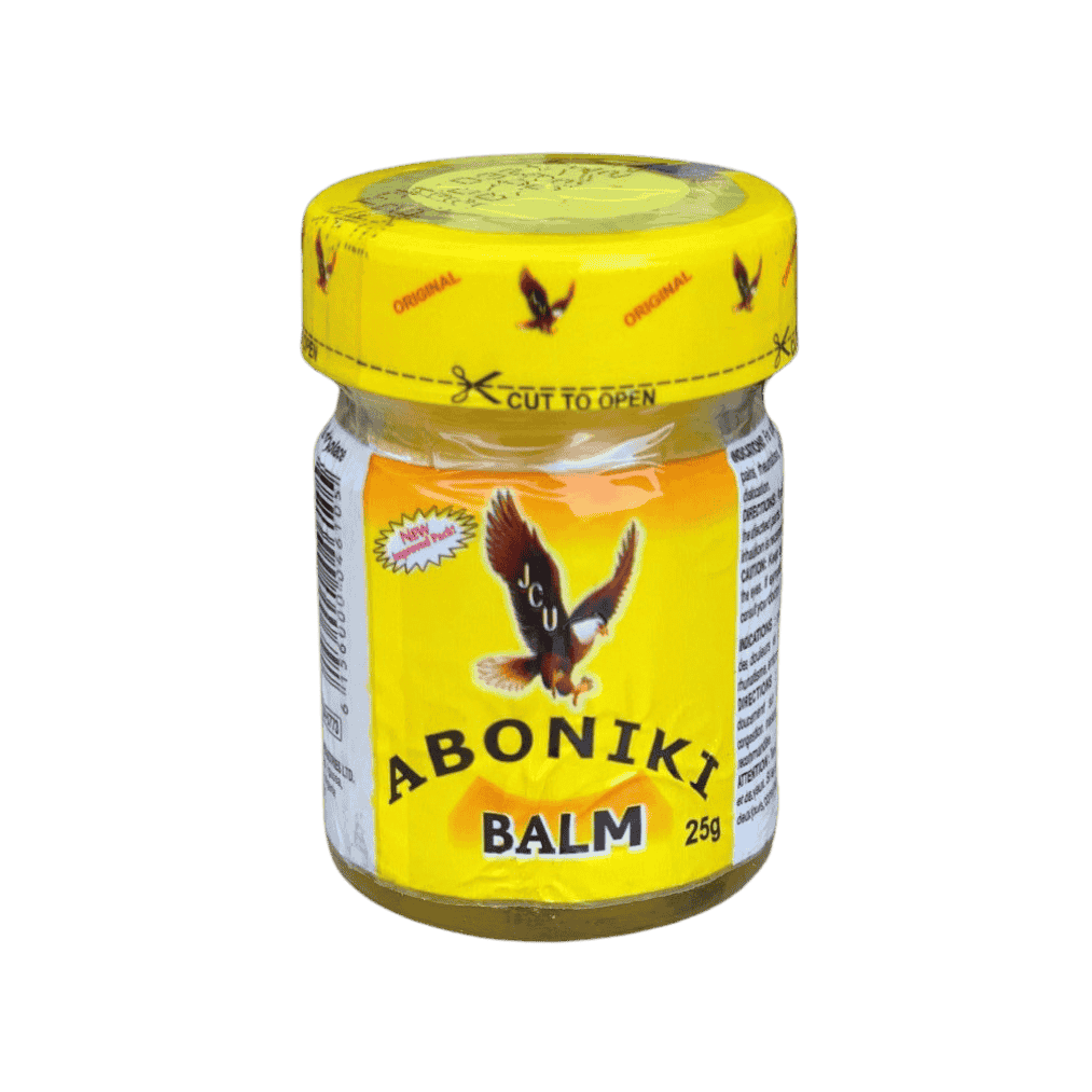 Aboniki Medicated Balm – fast relief for pain, colds, and nasal congestion