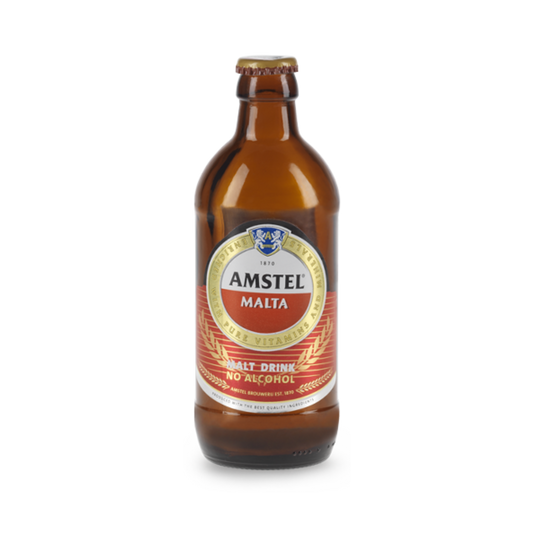 Non-Alcoholic Original Malt – 330ml glass bottle, brewed & pasteurized malt drink from the Netherlands
