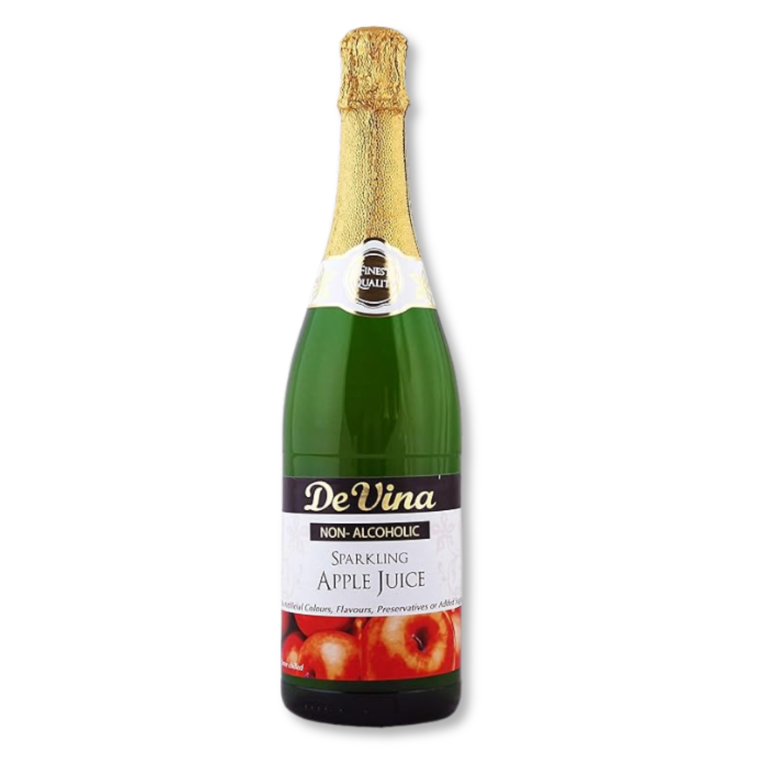 Non-Alcoholic Sparkling Apple – 750ml glass bottle, crisp & refreshing apple flavor from the UK