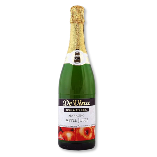 Non-Alcoholic Sparkling Apple – 750ml glass bottle, crisp & refreshing apple flavor from the UK