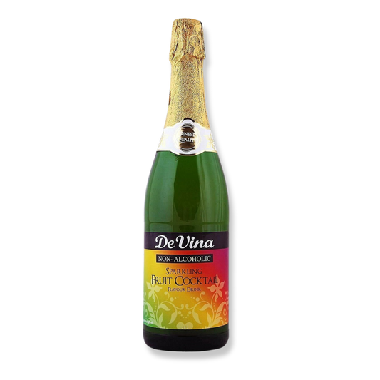 Non-Alcoholic Sparkling Fruit Cocktail – 750ml glass bottle, fruity blend from the UK