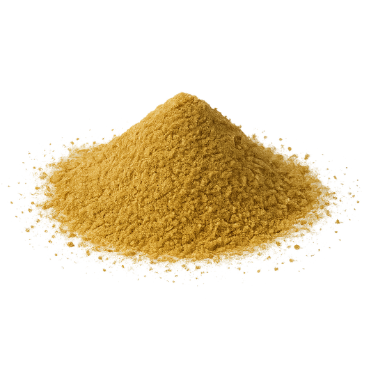 Ground Ogbono (Wild Mango Seeds) – Fine powder, retail pack or bulk bag, used for Ogbono soup & stews