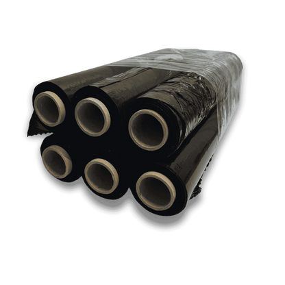 Black Pallet Wrap – heavy-duty stretch film for secure packaging and transport
