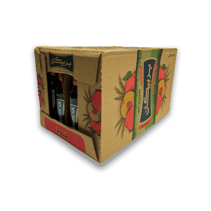 Barbican Peach – non-alcoholic malt drink with juicy peach flavor in 330ml bottles