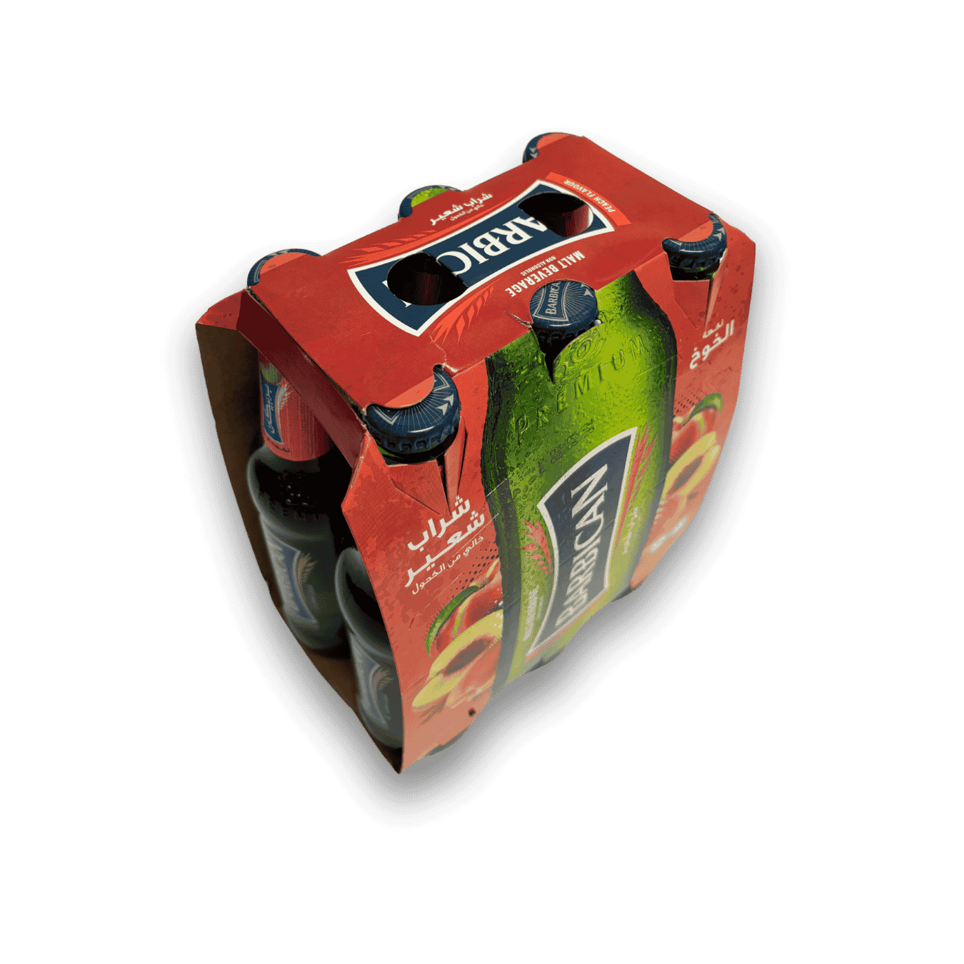 Barbican Peach – non-alcoholic malt drink with juicy peach flavor in 330ml bottles