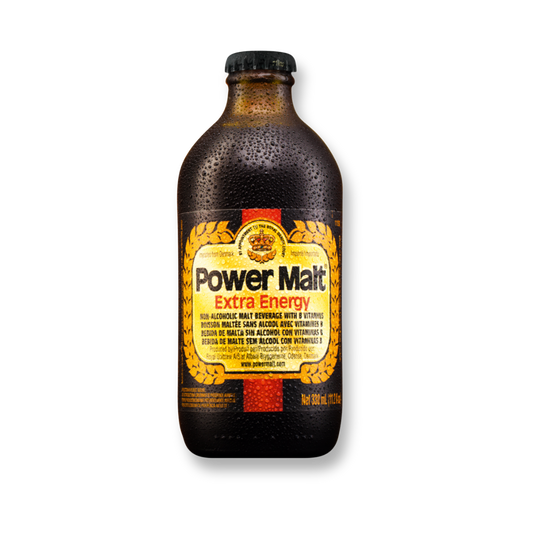 Non-Alcoholic Energy Malt – 330ml glass bottle, brewed & pasteurized malt beverage from Nigeria