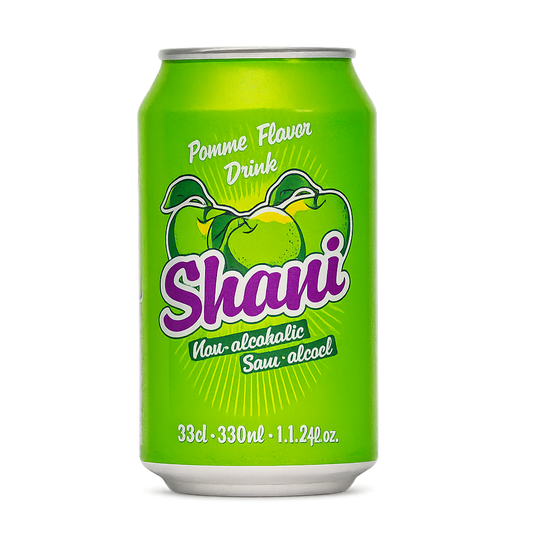 Carbonated Apple Drink – 330ml bottle, crisp & refreshing soft drink from UAE