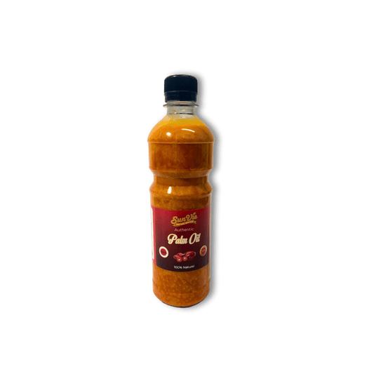 SunVie Palm Oil – Pure palm oil, retail bottle or bulk container, extracted, refined & packed in Ireland