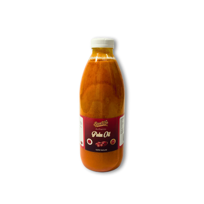 SunVie Palm Oil – Pure liquid palm oil, retail bottle or bulk container, refined & packed in Ireland