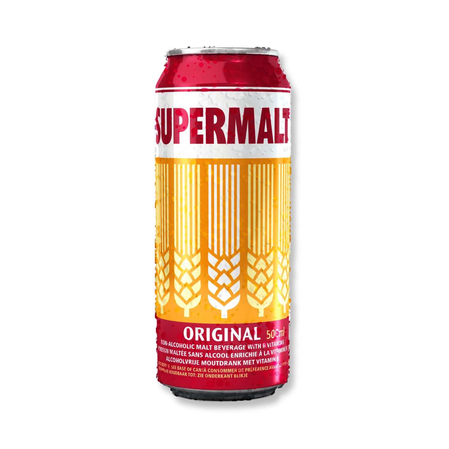 Non-Alcoholic Original Malt – 500ml can, brewed & pasteurized malt beverage from the UK