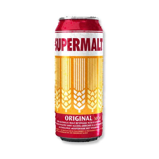 Non-Alcoholic Original Malt – 500ml can, brewed & pasteurized malt beverage from the UK