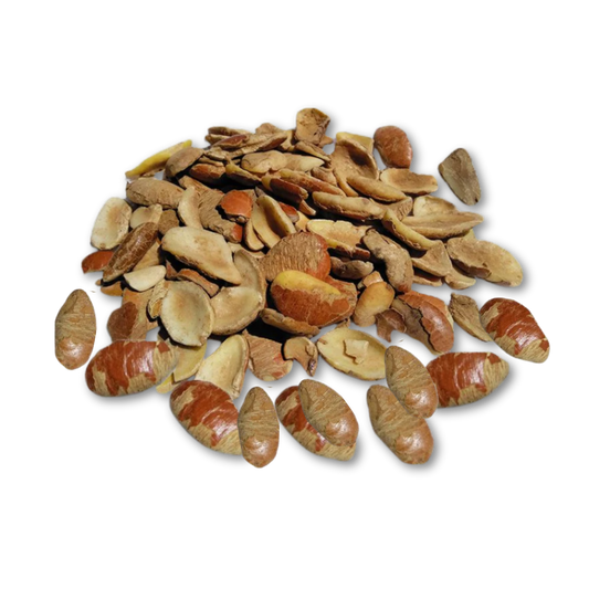 Ogbono Seeds (Wild Mango Seeds) – Dried whole seeds, retail pack or bulk bag, used for Ogbono soup