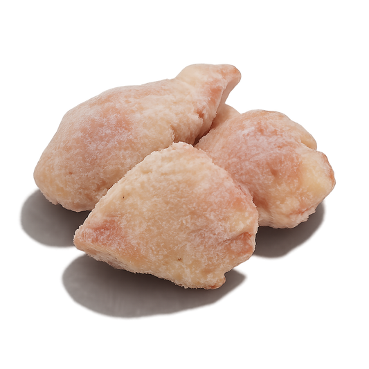Frozen Chicken Tails – Tender, flavorful poultry portions, frozen & packed in Northern Ireland on a white background