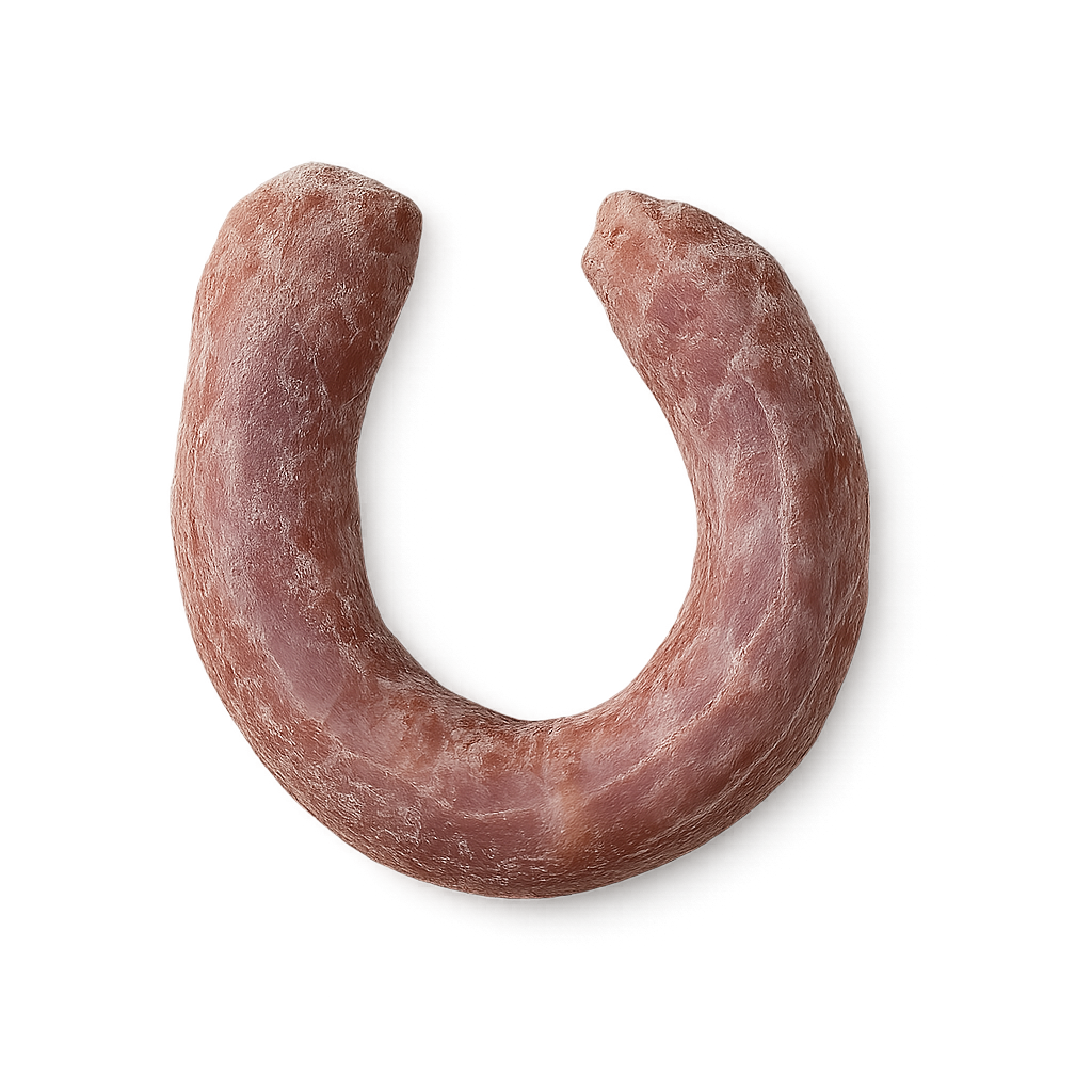 Frozen Hen Necks – Flavor-rich poultry portions, frozen & packed in Northern Ireland for soups & broths on a white background